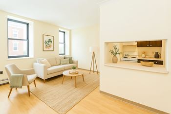 Open plan layout